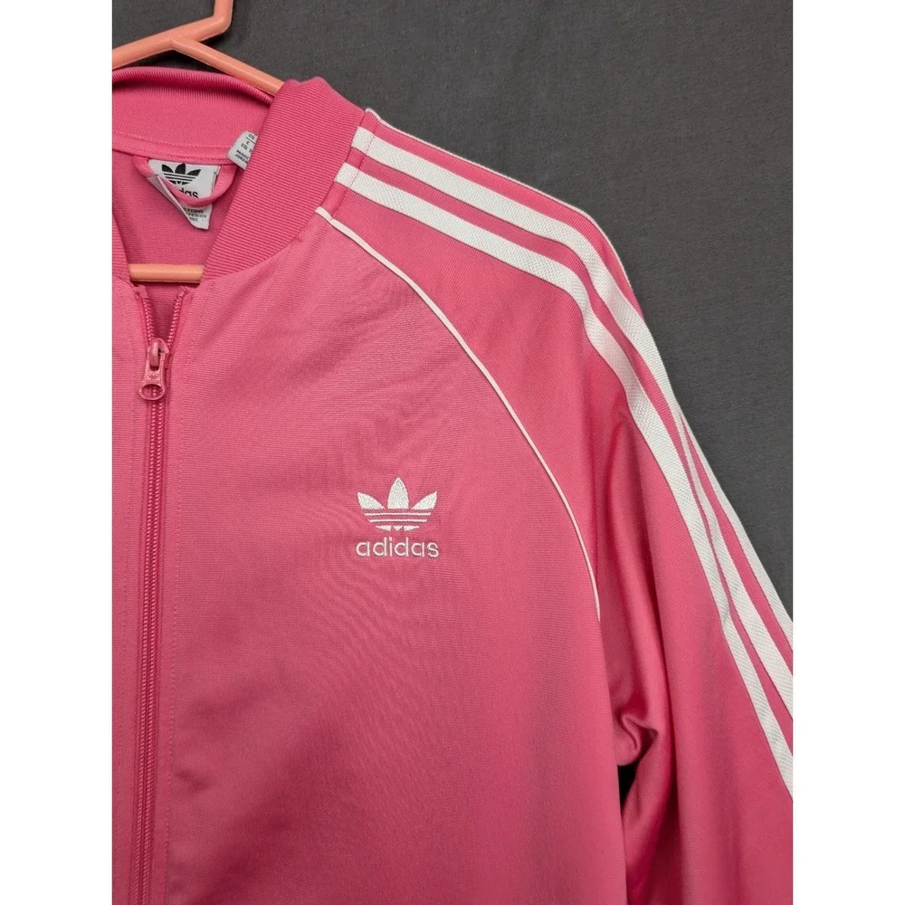 Adidas Originals Kids Adicolor‎ Pink Track Top Jacket - Pink - Size 15-16Y